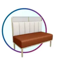 Restaurant Bench