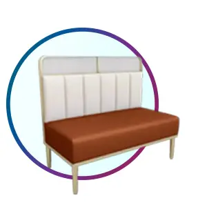 Restaurant Bench