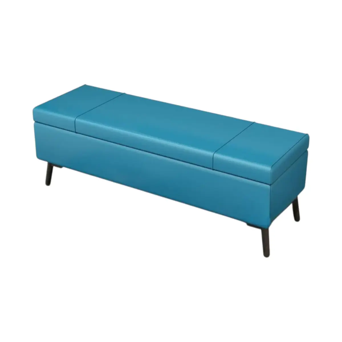 SlateComfy Ottoman sblue