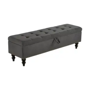 Tuffington Ottoman Stool Sitting With Storage
