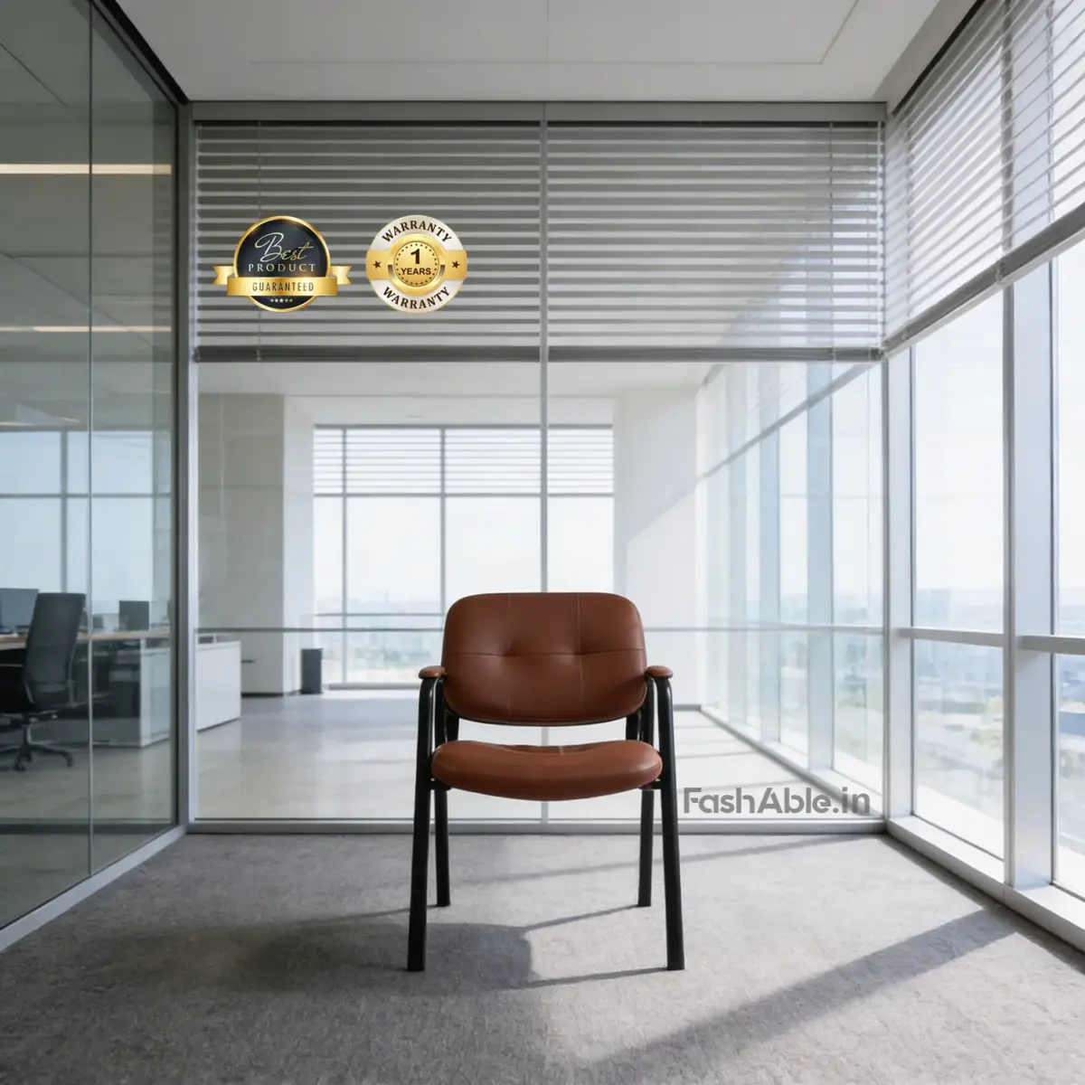 Vanguard Visitor Chair Brwn (1)