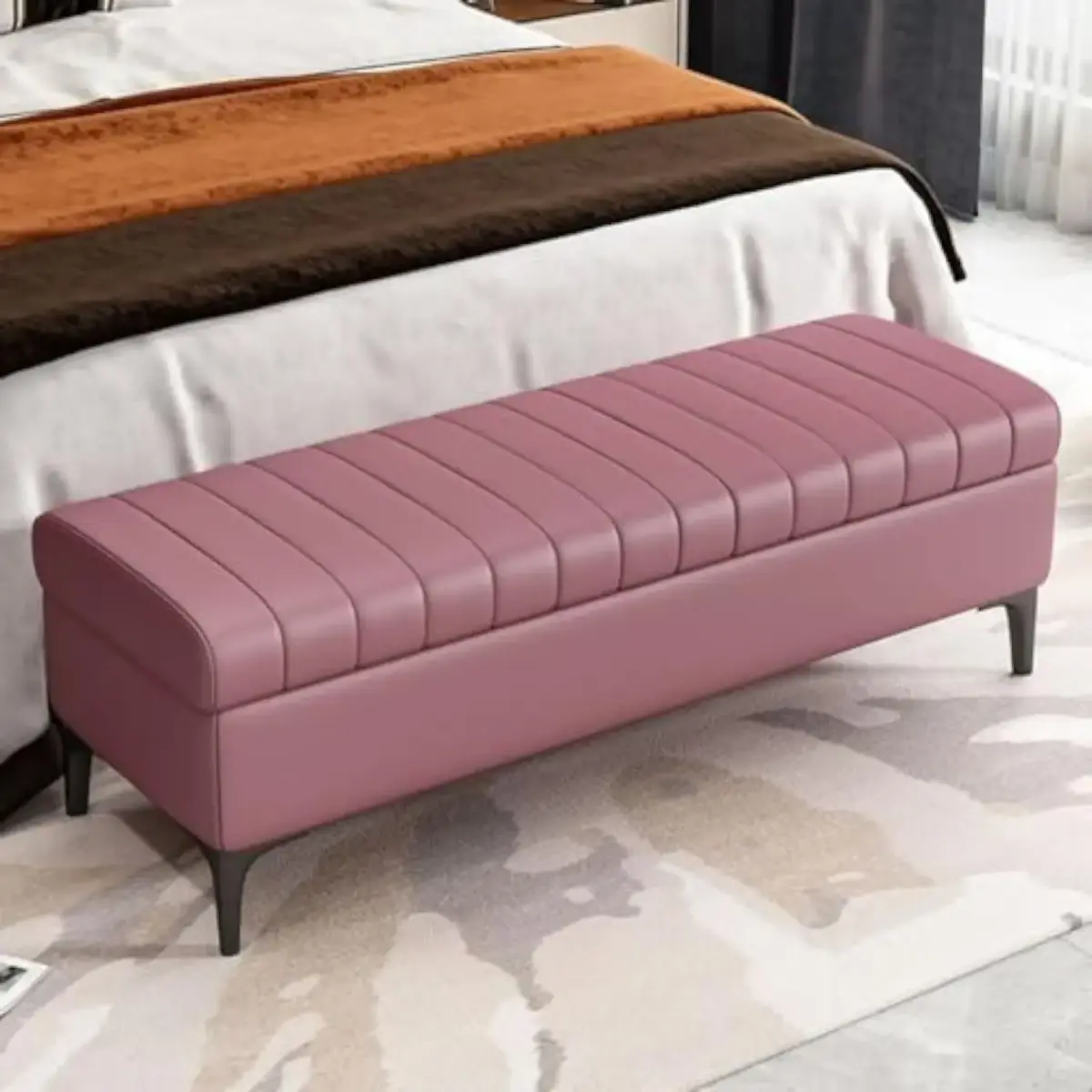 Wetherly Buy Wetherly Ottoman Stool for Sitting 120cm - FashAble