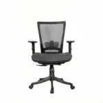 Whispers Office LB Mesh Blk (2)