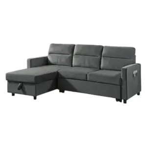 Zekorn RHS Chaise Couches Sofa CumBed