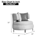 1 seater size chart
