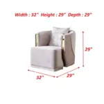 1 seater size chart