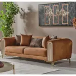 2 seater Cosyra LXY Brwn (2)