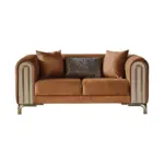 2 seater Cosyra LXY Brwn (4)