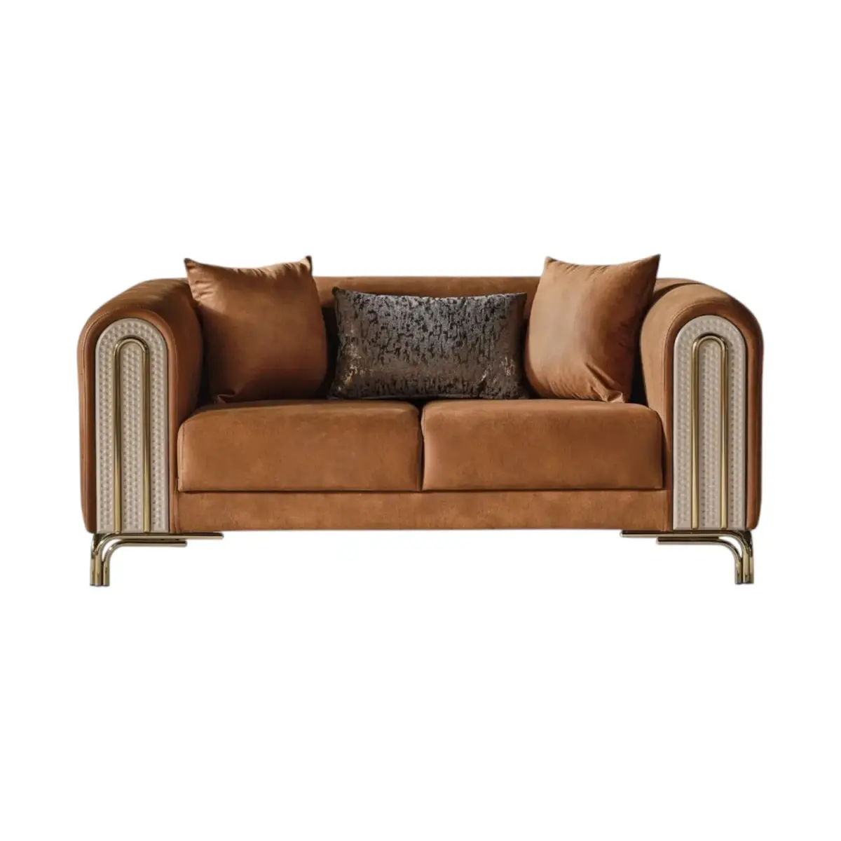 2 seater Cosyra LXY Brwn (4)