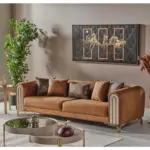 3 seater Cosyra LXY Brwn (5)