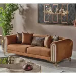 3 seater Cosyra LXY Brwn (6)