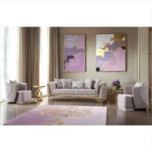Ascot Luxury Sofa For Living Room (Set of 3)