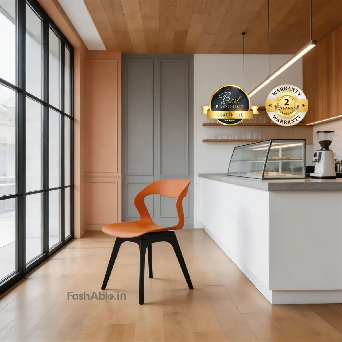 Aventro Cafe Chair Orange (1)