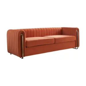 Celestrio Luxury Modern Sofa Set Design 2 Seater 56"