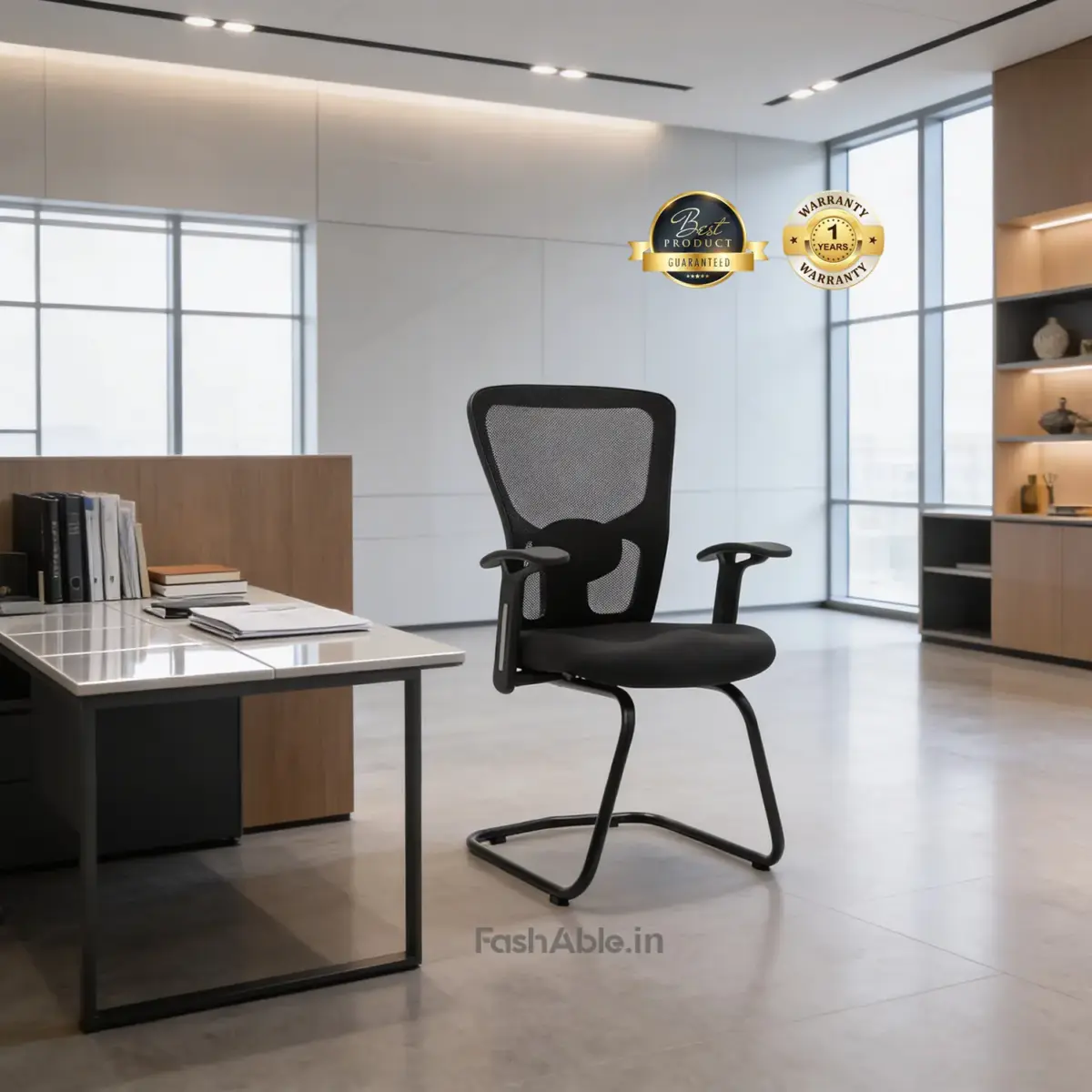 Crimson Visitor Chair bLK (1)