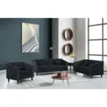 Cushto Luxury Sofa Blk (4)