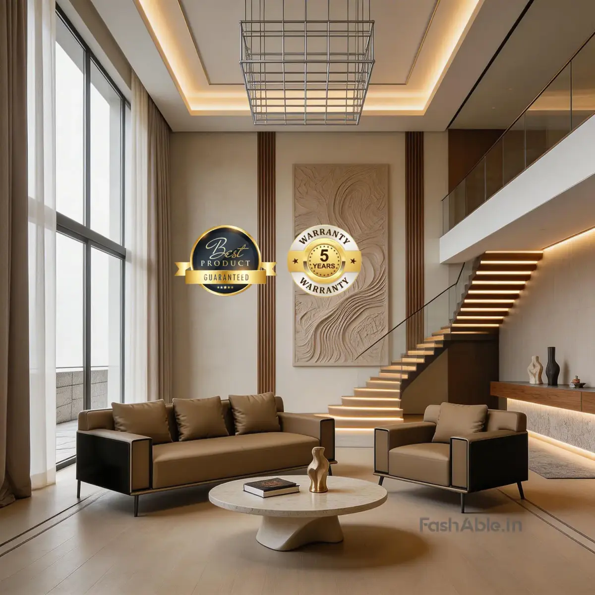 Elloway LXY Sofa Brown (1)