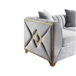 Erdmann Sofa (Set of 3) Grey (14)