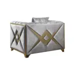 Erdmann Sofa (Set of 3) Grey (19)