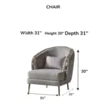 FairMate Sofa Color 1S Gry (5)