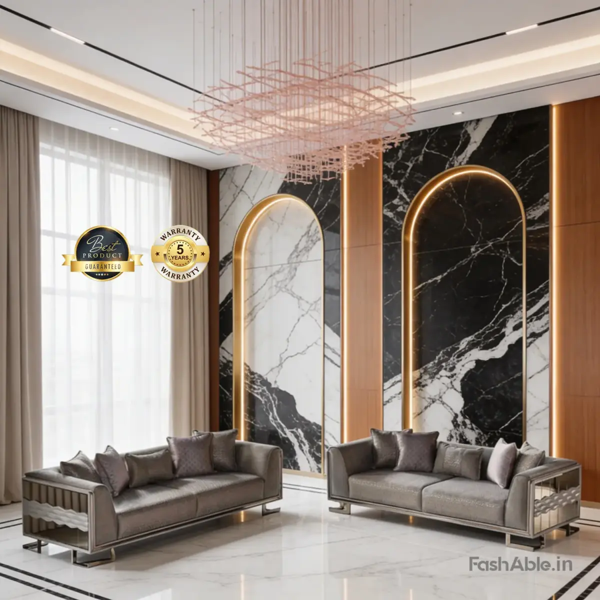 FairMate Sofa Color 2 Set Gry main