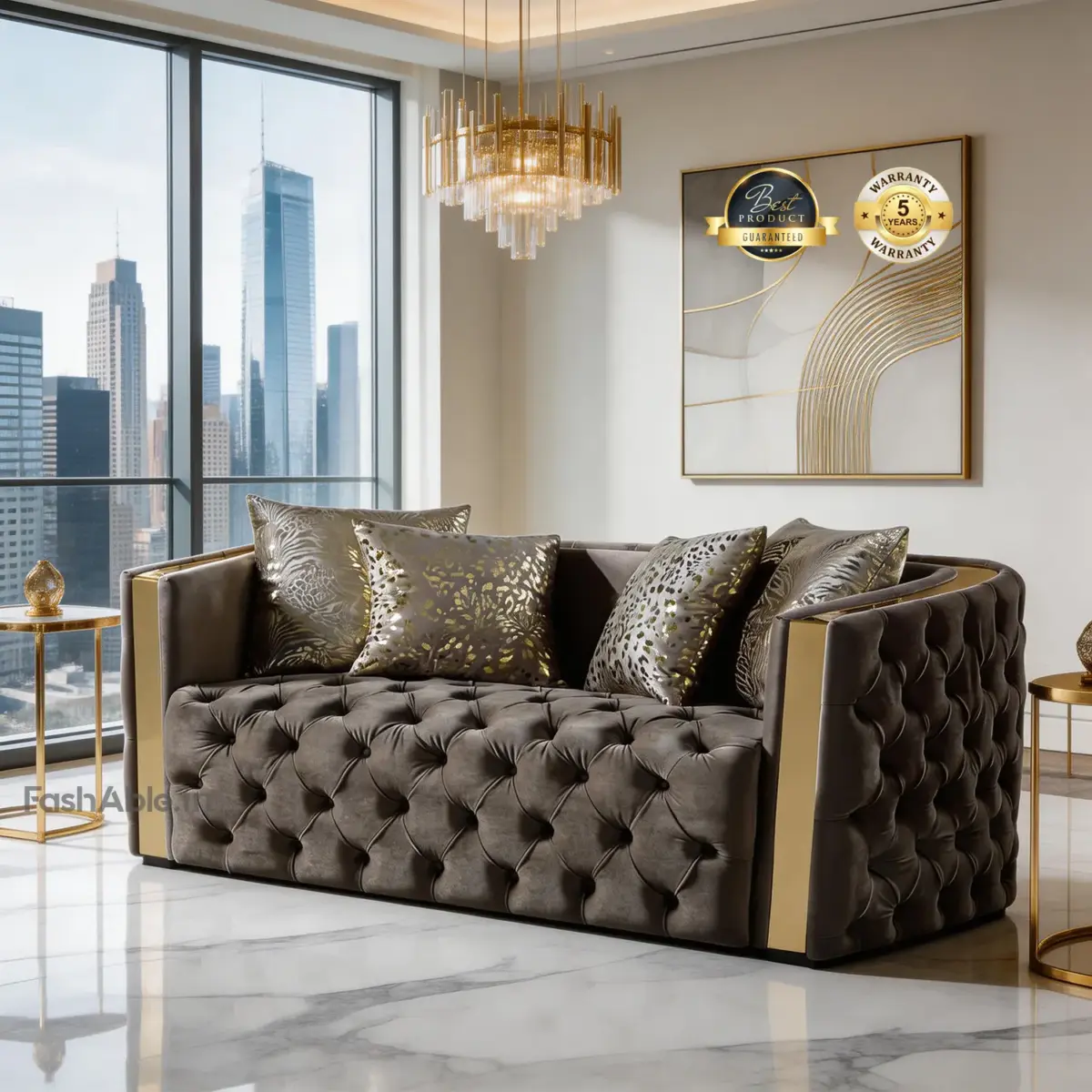 Felicity Sofa 2S Gry (1)