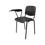 Fiction Hlf Writing Pad Chair Blk (2)