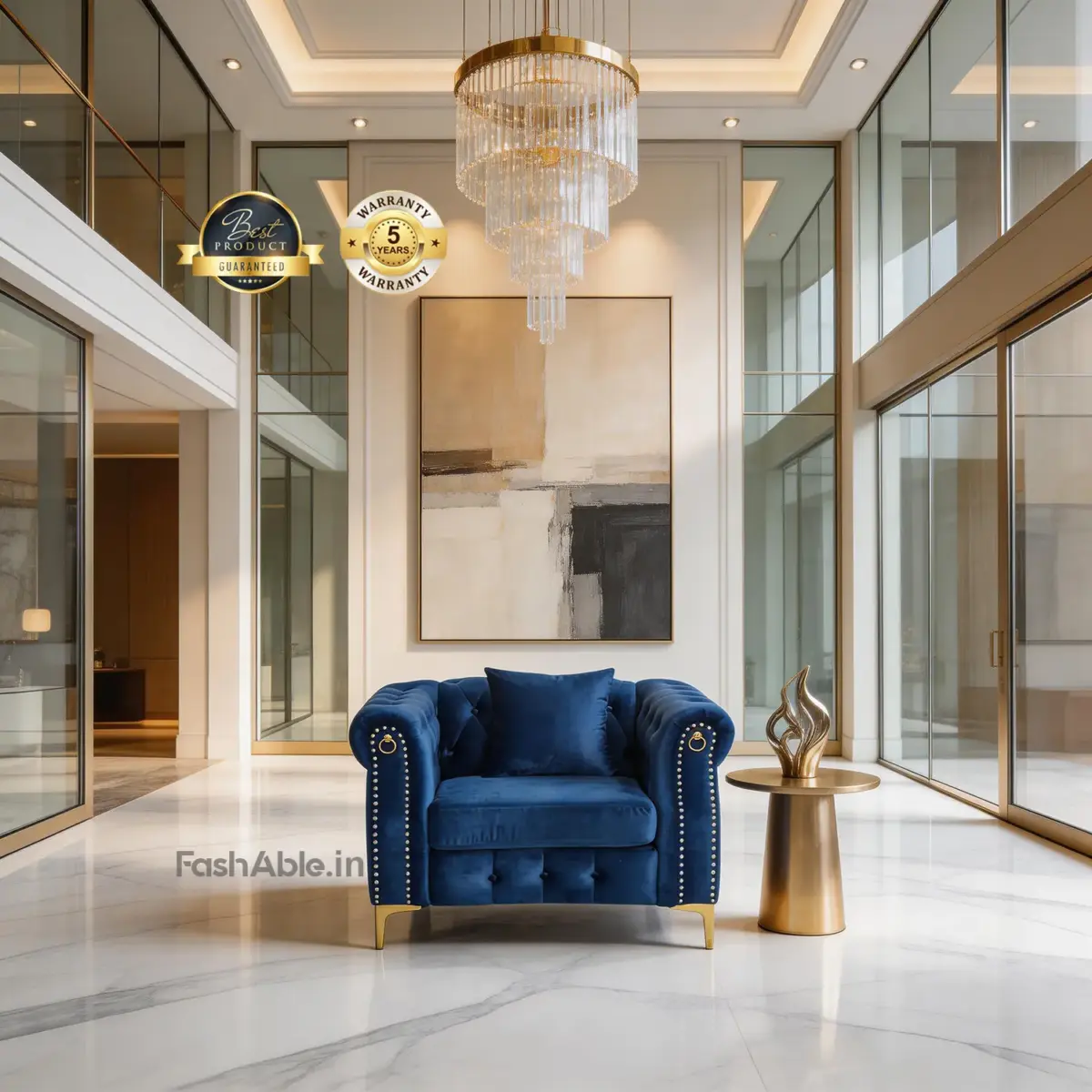 Heidel Sofa Blu 1S (1)