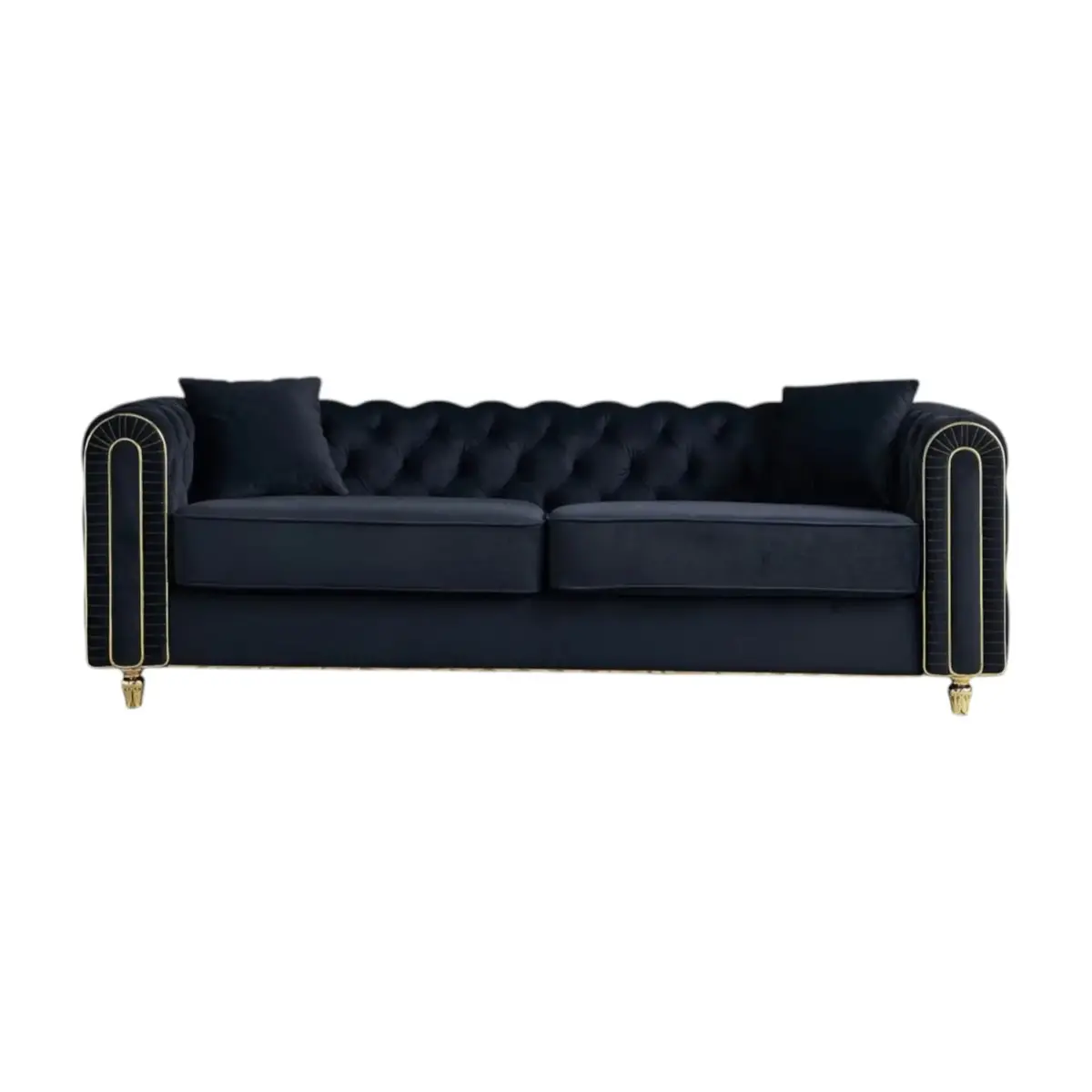 Luxoria LXY Sofa Black (3)