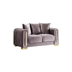 Noble 2 Seater Luxury Modern Sofa Set Design 66"