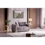 Noble Luxury Sofa (Set of 2) Prp (10)