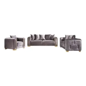 Noble Luxury Sofas (Set of 3)