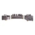 Noble Luxury Sofa (Set of 3) Prp (3)