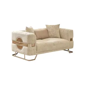 Parisian Luxurious Sofa Set 2 Seater 66"