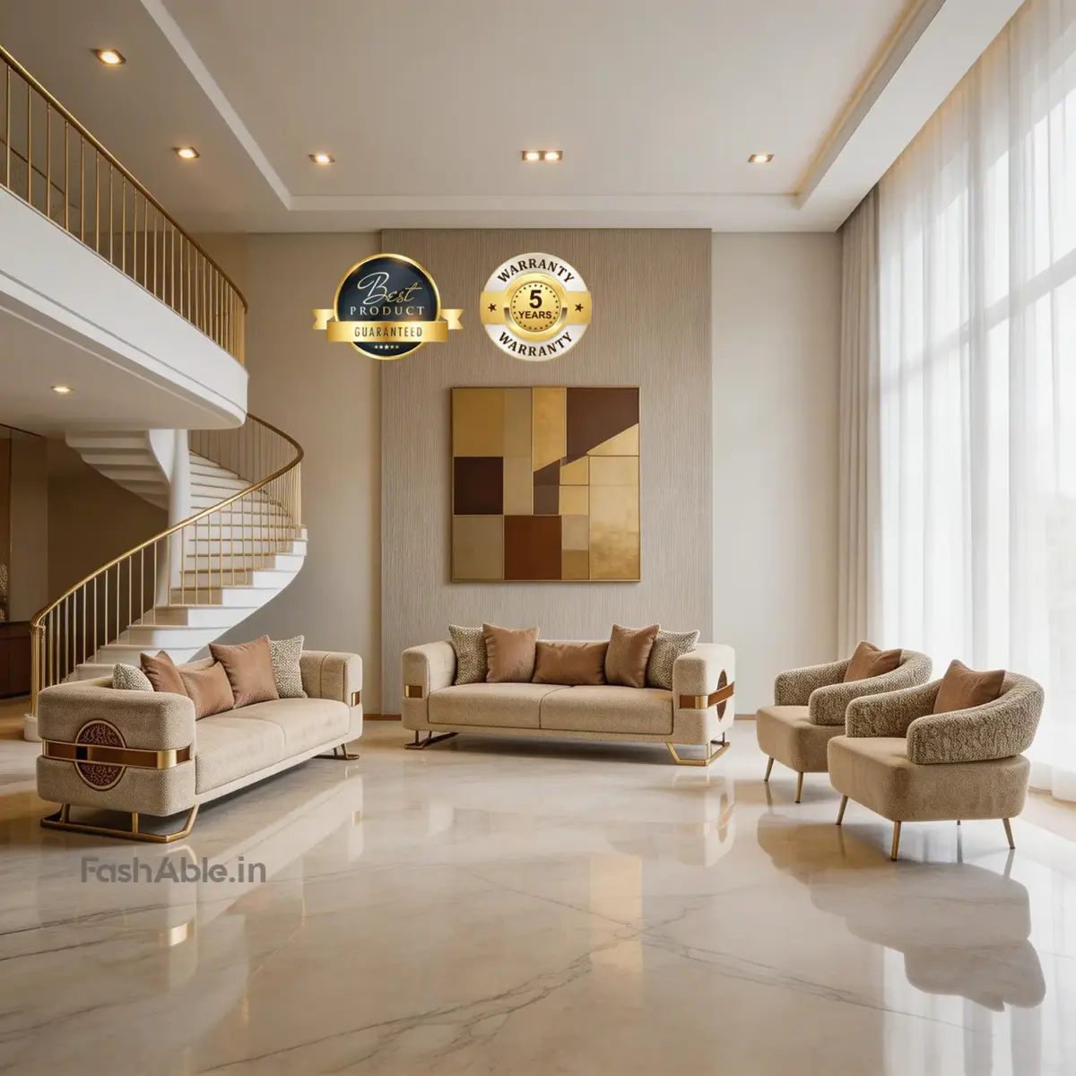 Parisian Sofa Bg Set of 4 (1)