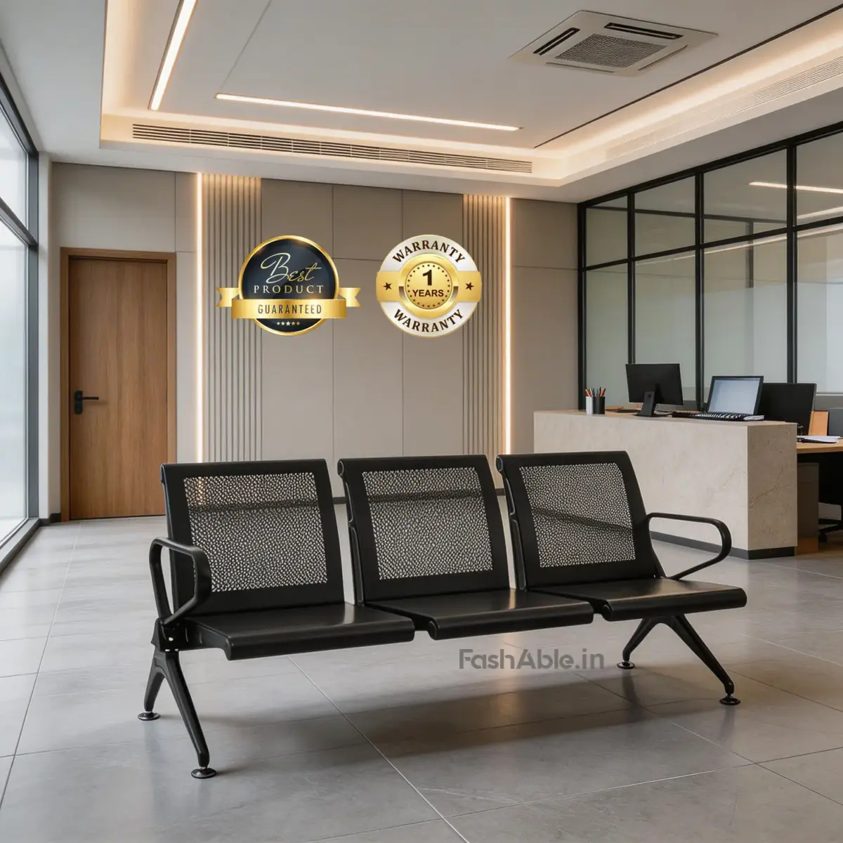 PlazzaSit Elite 3seater Blk