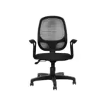 Redemption Office Chair Blk Netted (3)
