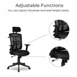 Serpent Office Chair HB Blk (4)