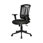 Serpent Office Chair LB Blk (2)