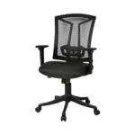 Serpent Office Chair LB Blk (3)