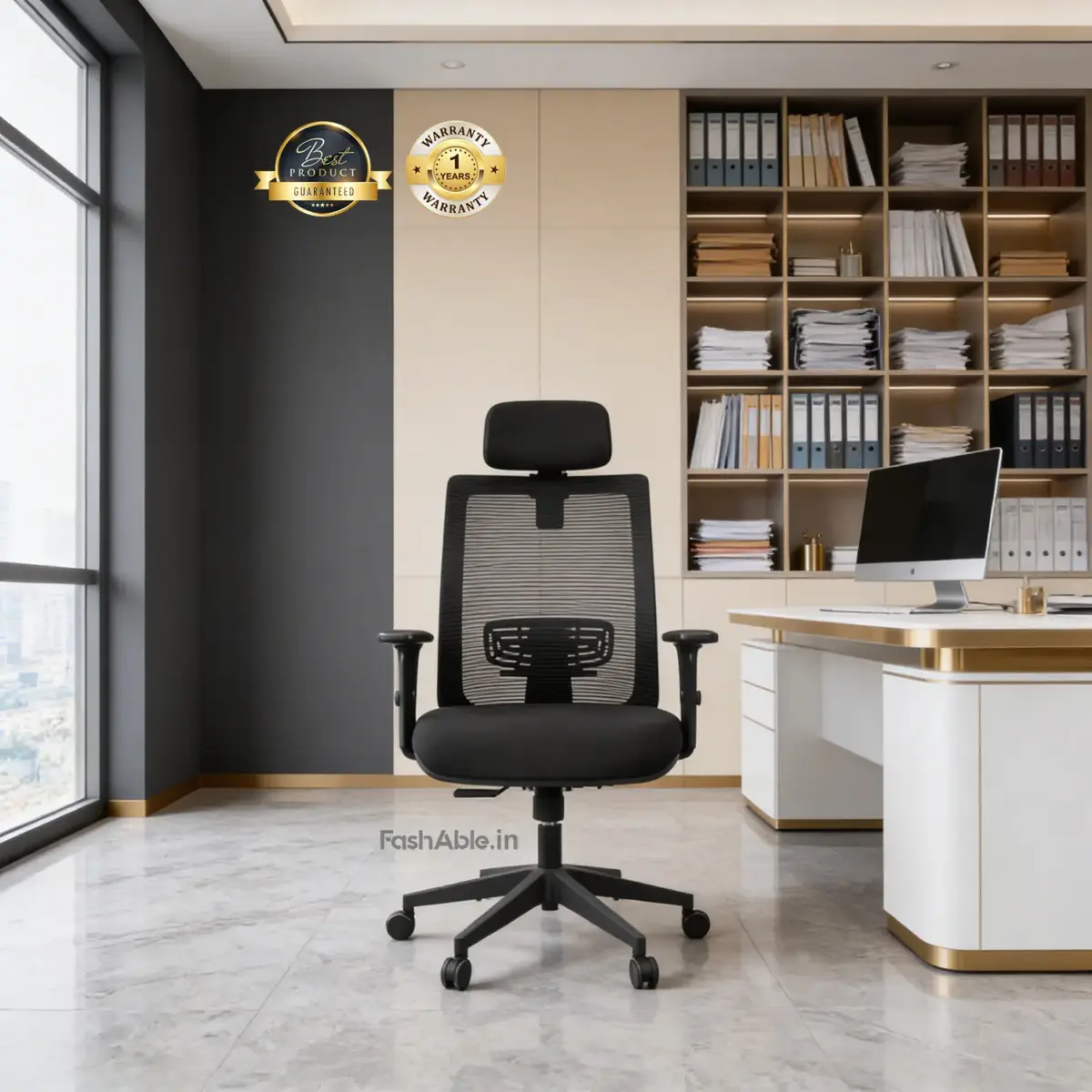 Spark Office Chair HB Blk (1)