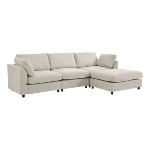 Tuxedo LHS Chaise L Shape Sofa 113"