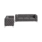 Wolkenruh Sofa Set of 2 Gry(7)