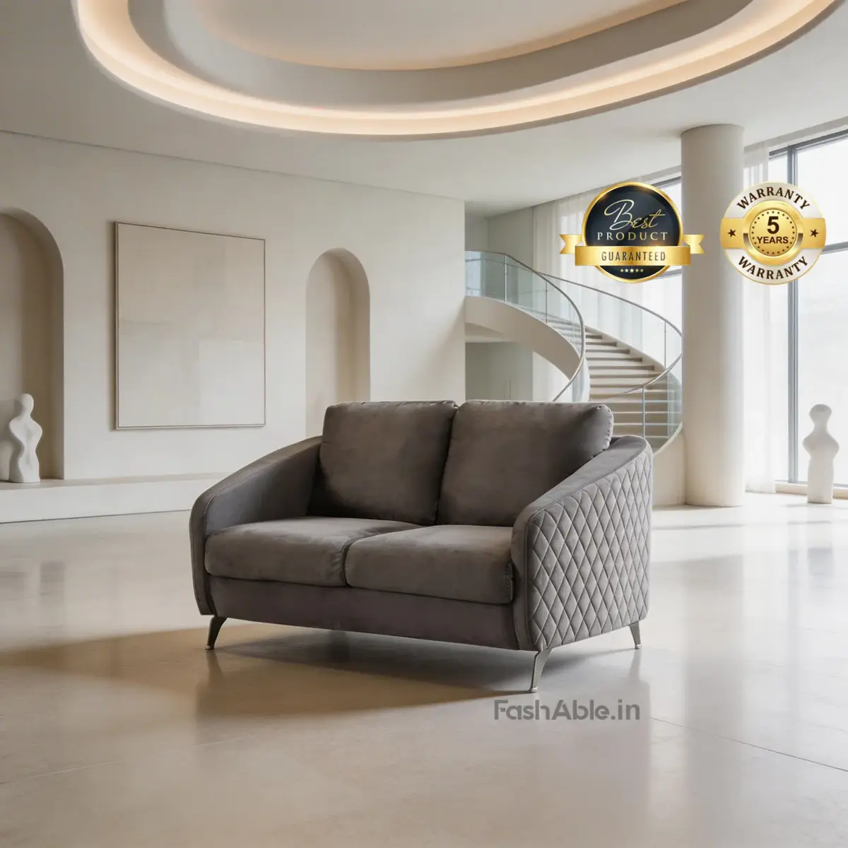 Orwell 2 Seater Grey