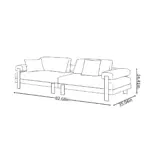 3 Seater Sofa
