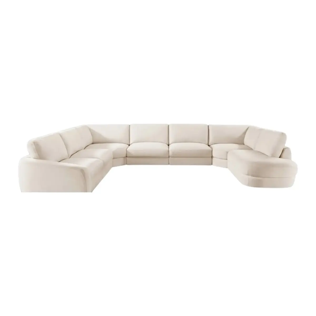 ArqLine Luxury Corner Sofa Beige (5)