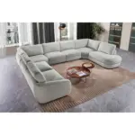 ArqLine Luxury Corner Sofa Grey (3)