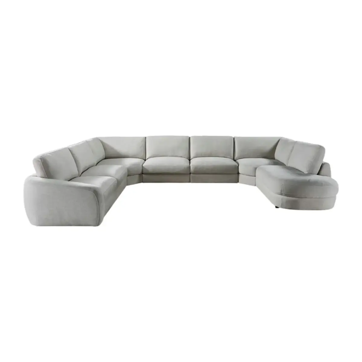 ArqLine Luxury Corner Sofa Grey (4)