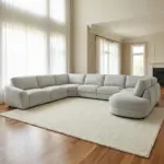 ArqLine Luxury Corner Sofa Grey (5)
