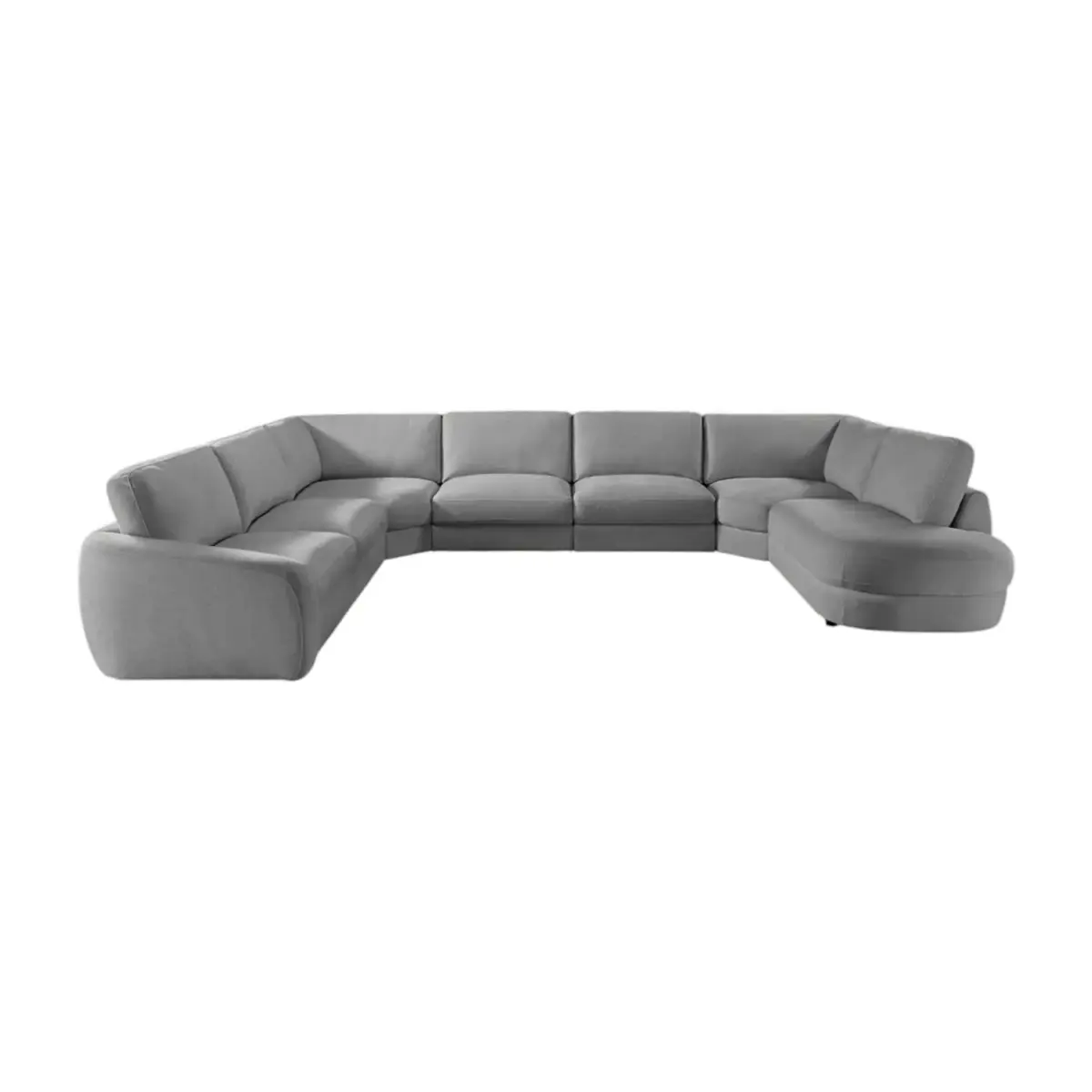 ArqLine luxury Corner Sofa Dark Grey (6)